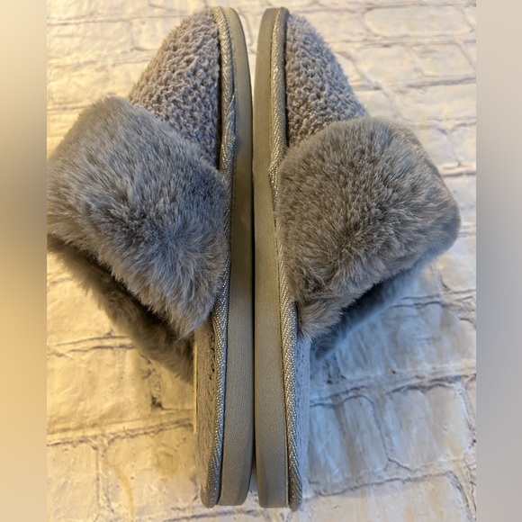 HONEYDEW INTIMATES WOMENS GREY SCUFF SLIPPERS SIZE M(7-8) - Picture 8 of 10